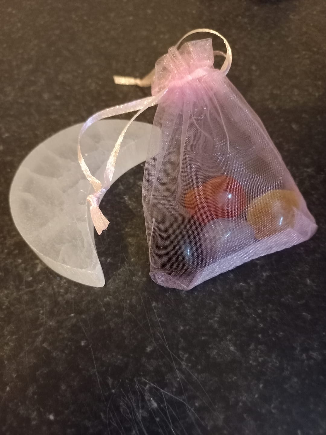 Customer photo review of Kit Minerales de Bolsillo || Energía, Protección y Abundancia