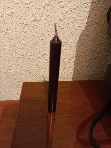 Customer photo review of Vela Negra - Protección