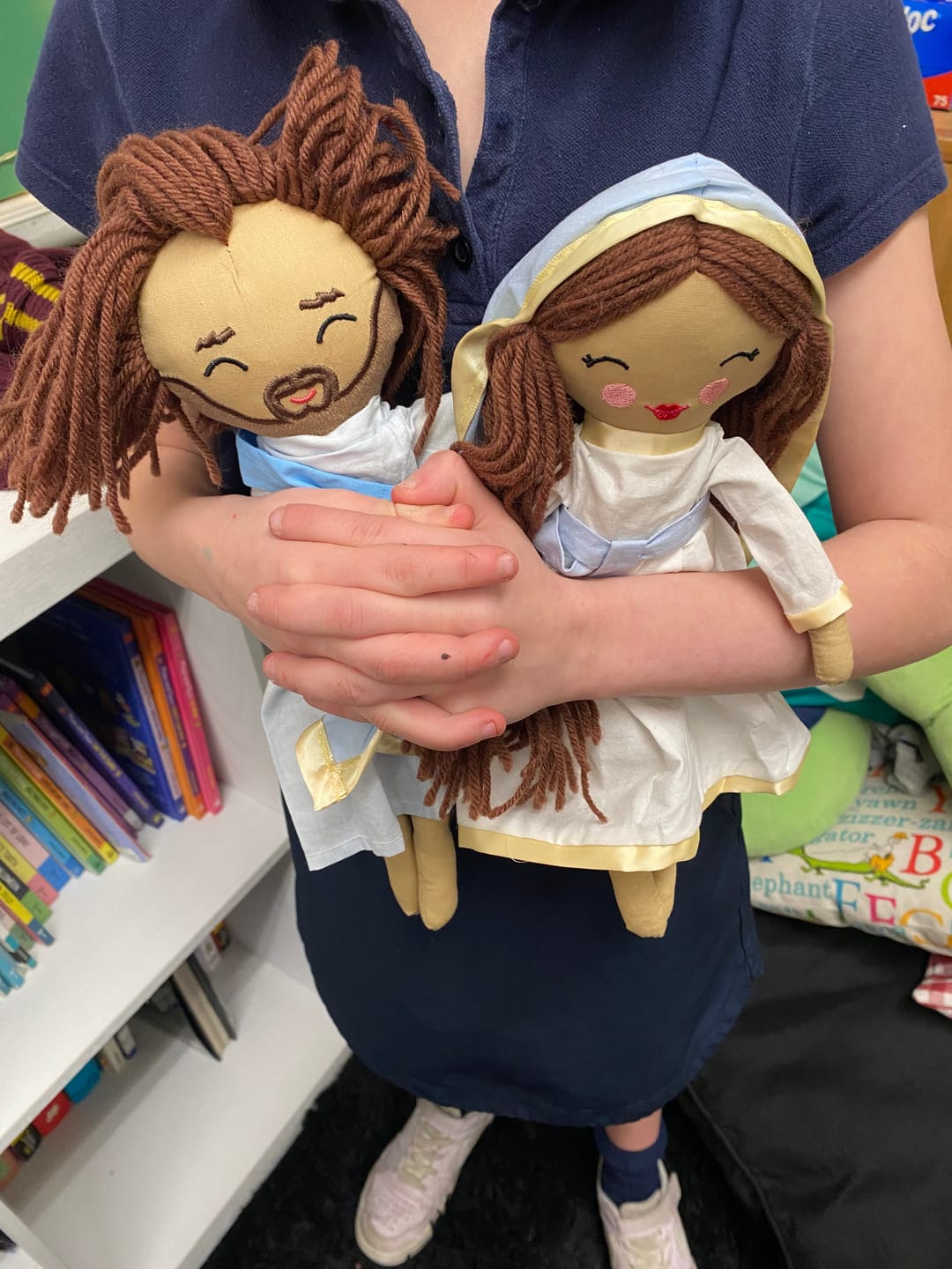 Customer photo review of Blessed Mother Rag Doll