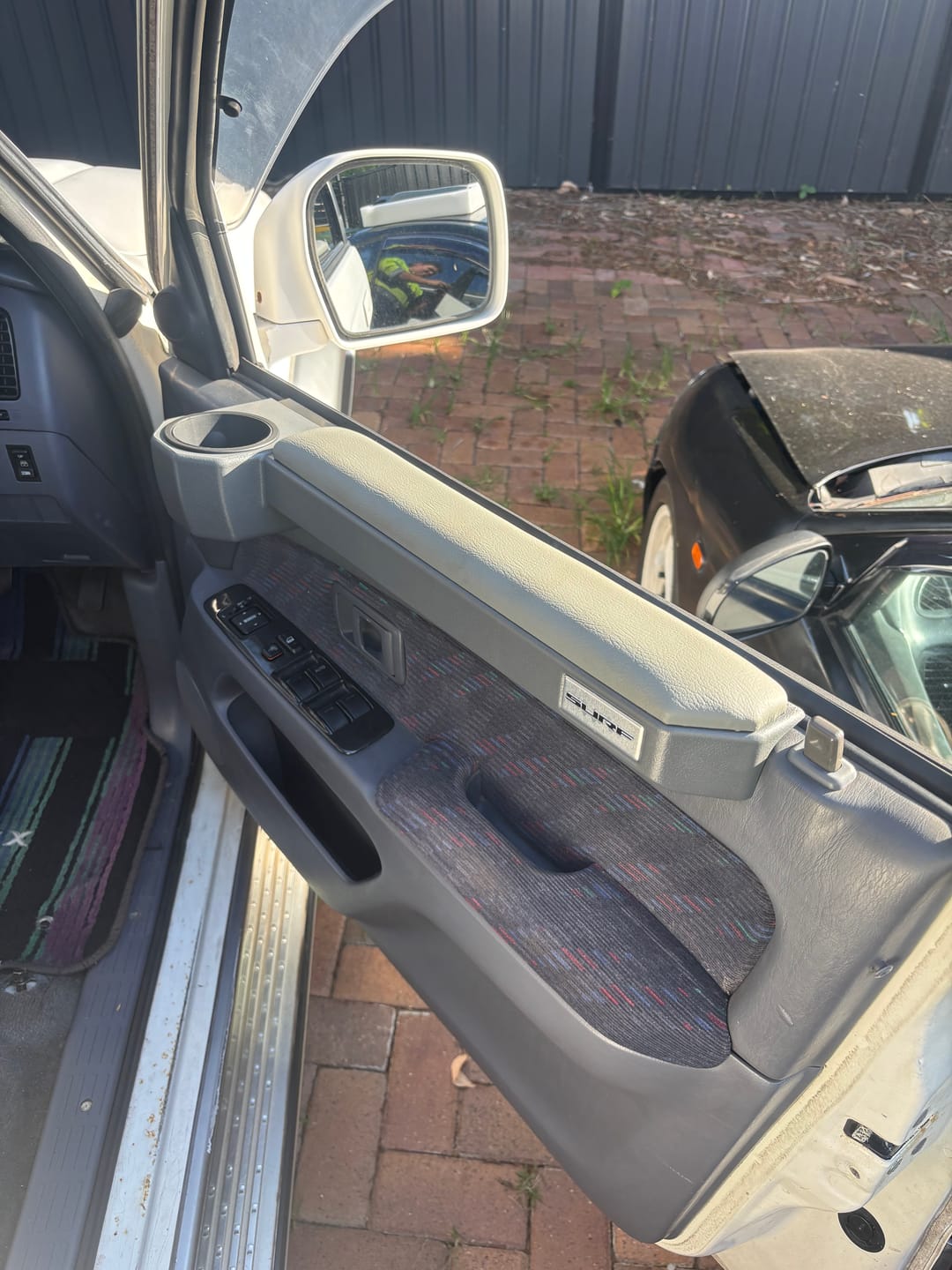 Customer photo review of Cup Holder Armrest Set