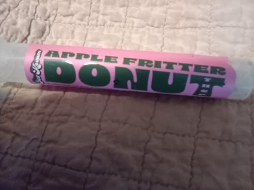 Customer photo review of THCP APPLE FRITTER DONUTS