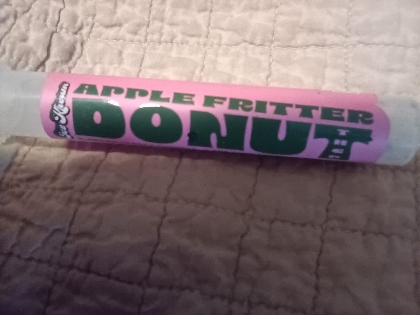 Customer photo review of THCP APPLE FRITTER DONUTS