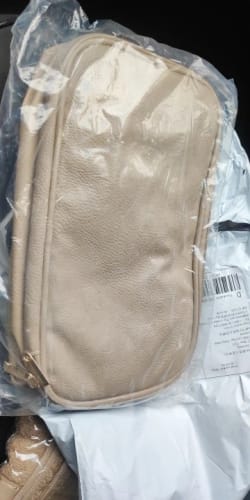 Customer photo review of Zippered Makeup Bag