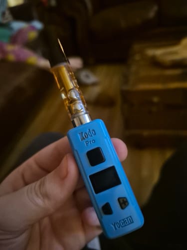Customer photo review of 3pc Flavor Pack of 1 Gram HHC Vape Cartridge