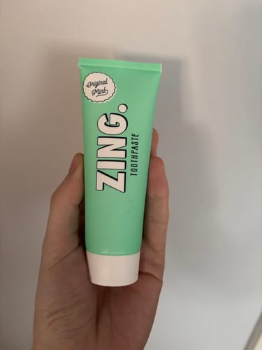 Customer photo review of Original Mint Toothpaste