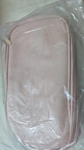 Customer photo review of Zippered Makeup Bag