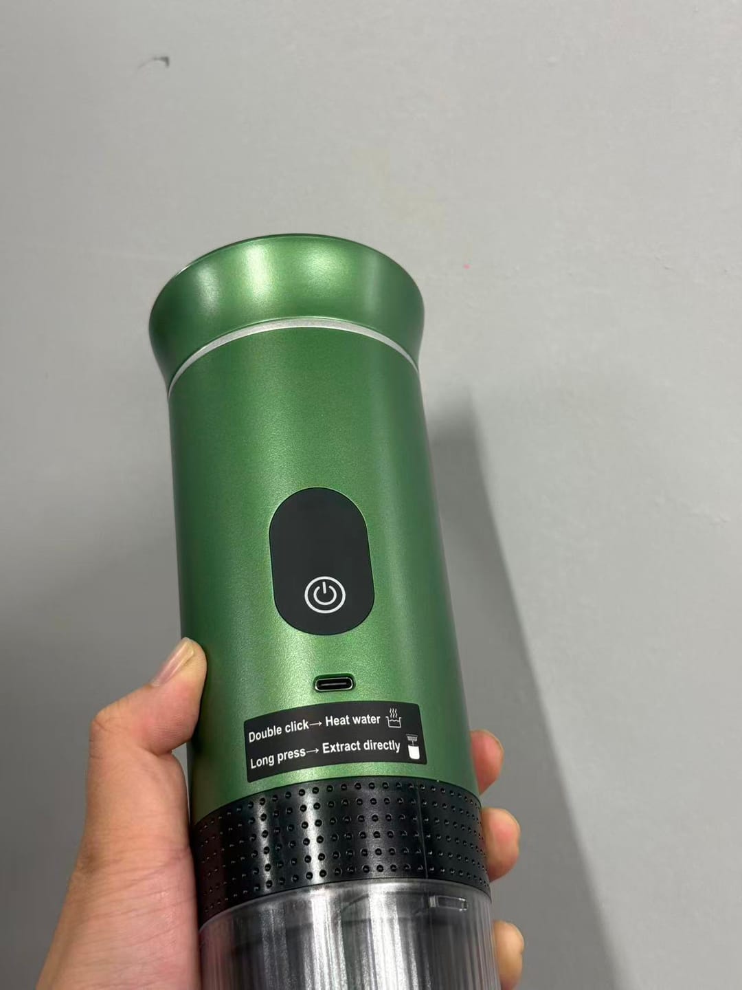 Customer photo review of CapyPress 3-in-1 Portable Coffee Machine