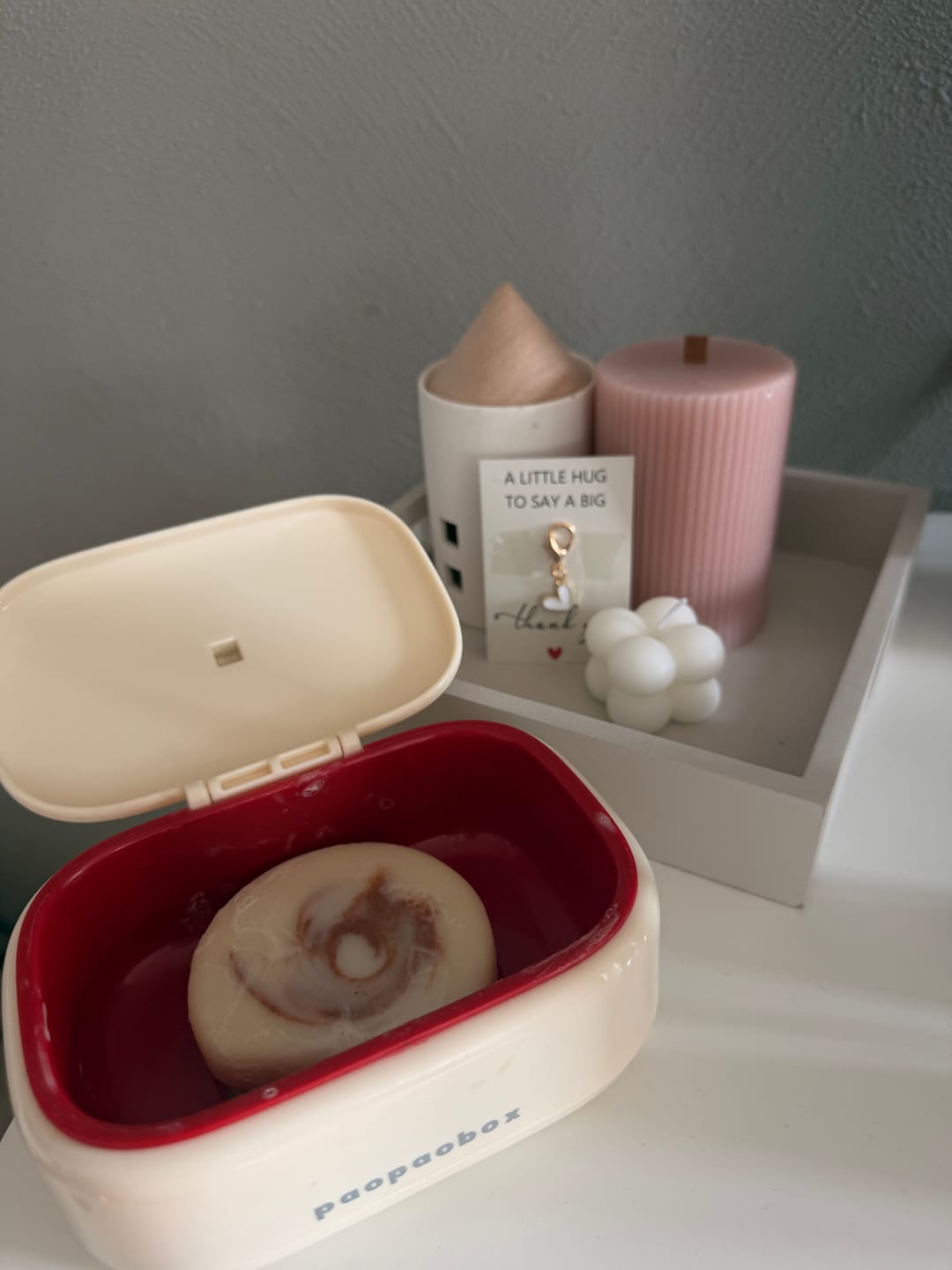 Customer photo review of SHEA SOAP