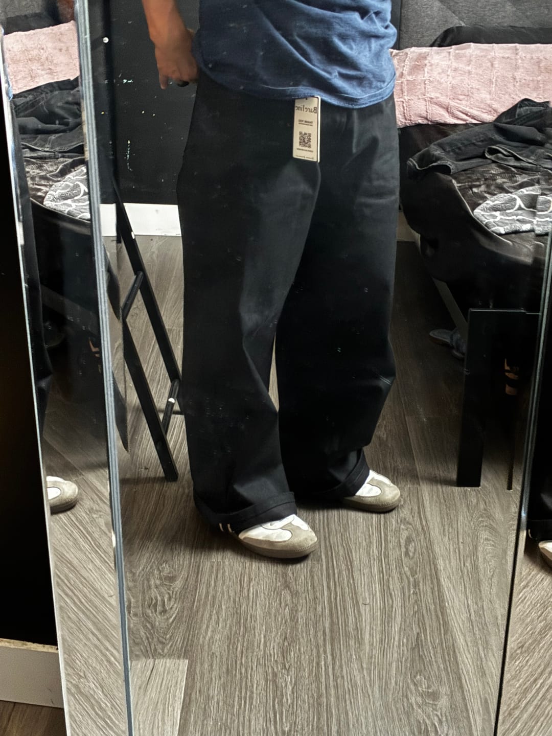 Customer photo review of Black Selvedge Denim