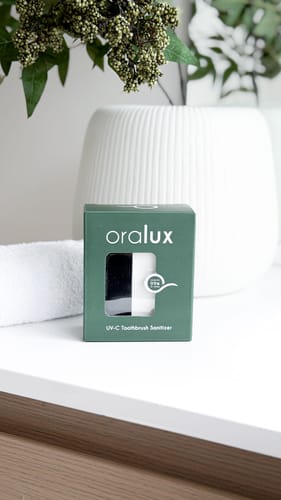 Customer photo review of Oralux UV Toothbrush Sanitizer