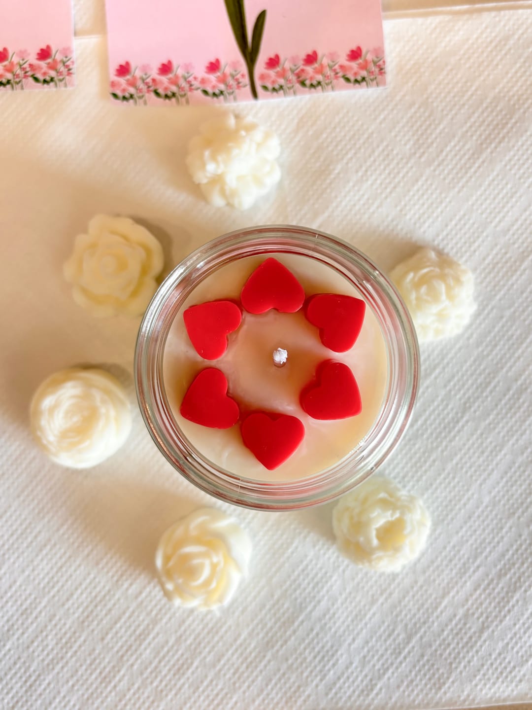 Customer photo review of MECHAS PARA VELAS SIN ENCERAR