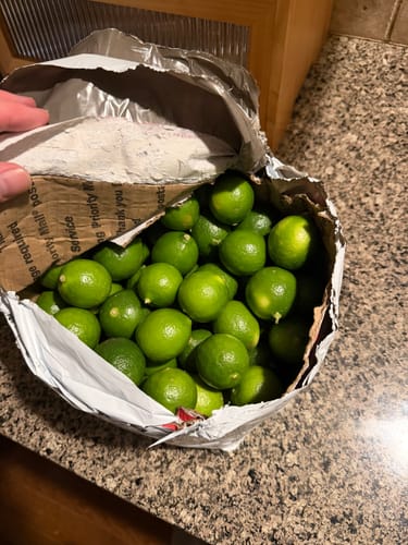Customer photo review of Organic Key Limes 3 lbs