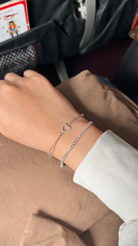 Customer photo review of Ella Tennis Bracelet