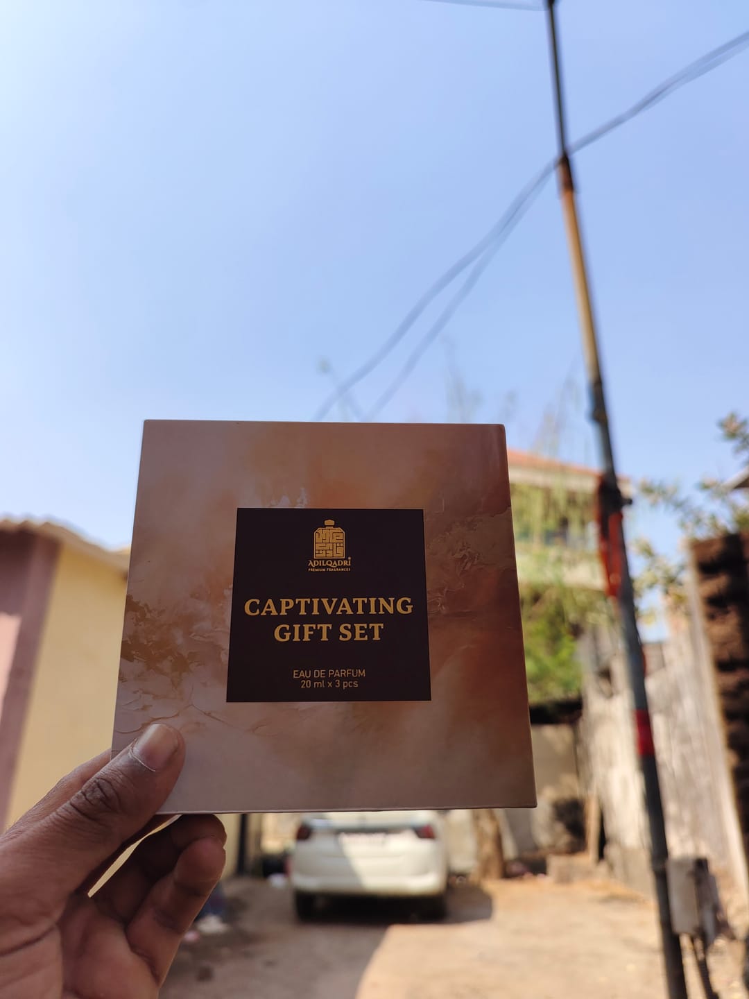 Customer photo review of Captivating Trio 3 Pcs Set Of Premium Perfume Spray
