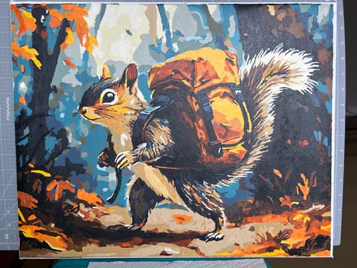 Customer photo review of Backpacking Squirrel
