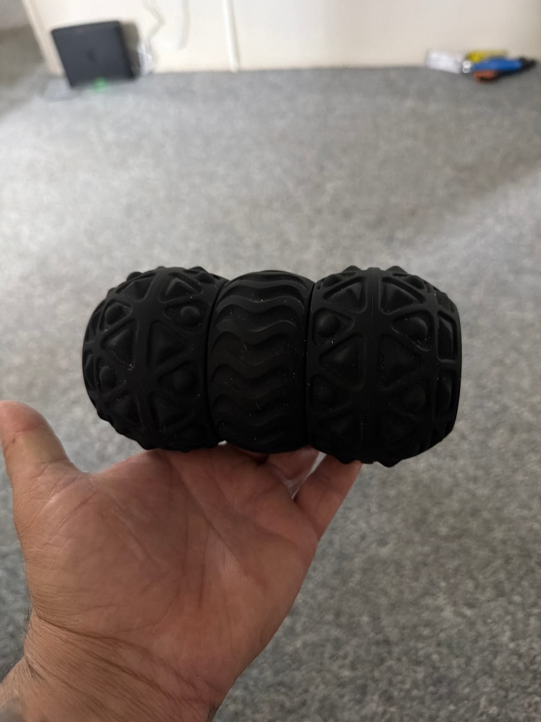 Customer photo review of Portable Vibrating Massage Roller - Vibit ROLL