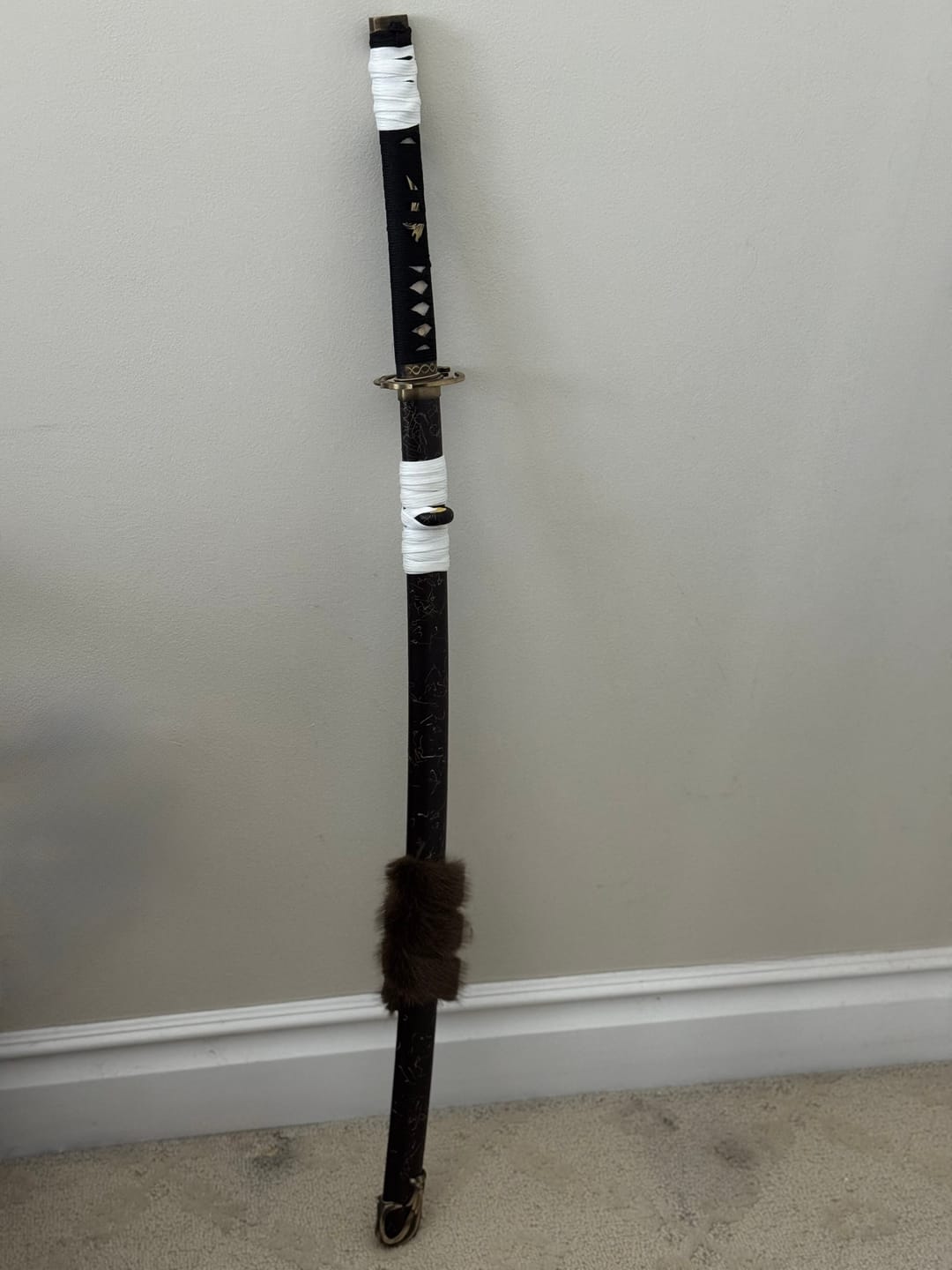 Customer photo review of Custom Japanese Sword
