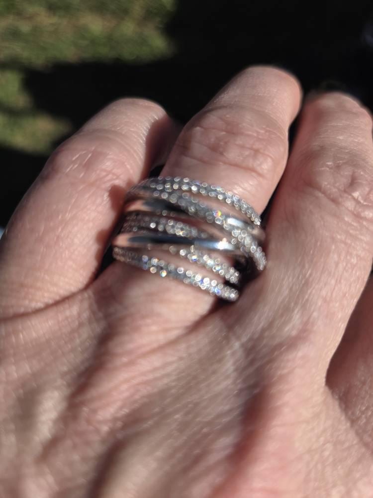 Customer photo review of Trust Intertwine Ring
