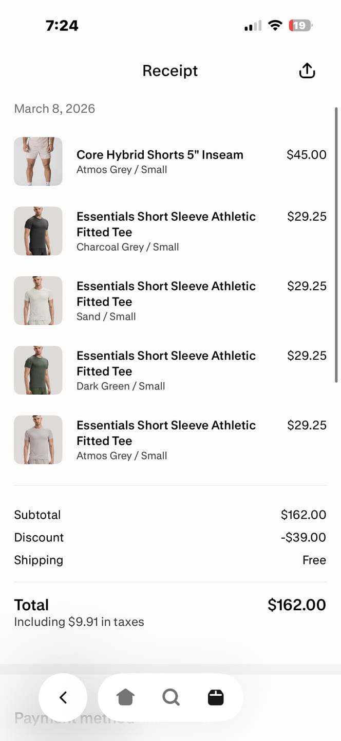 Customer photo review of Fitted Performance Quarter Zip
