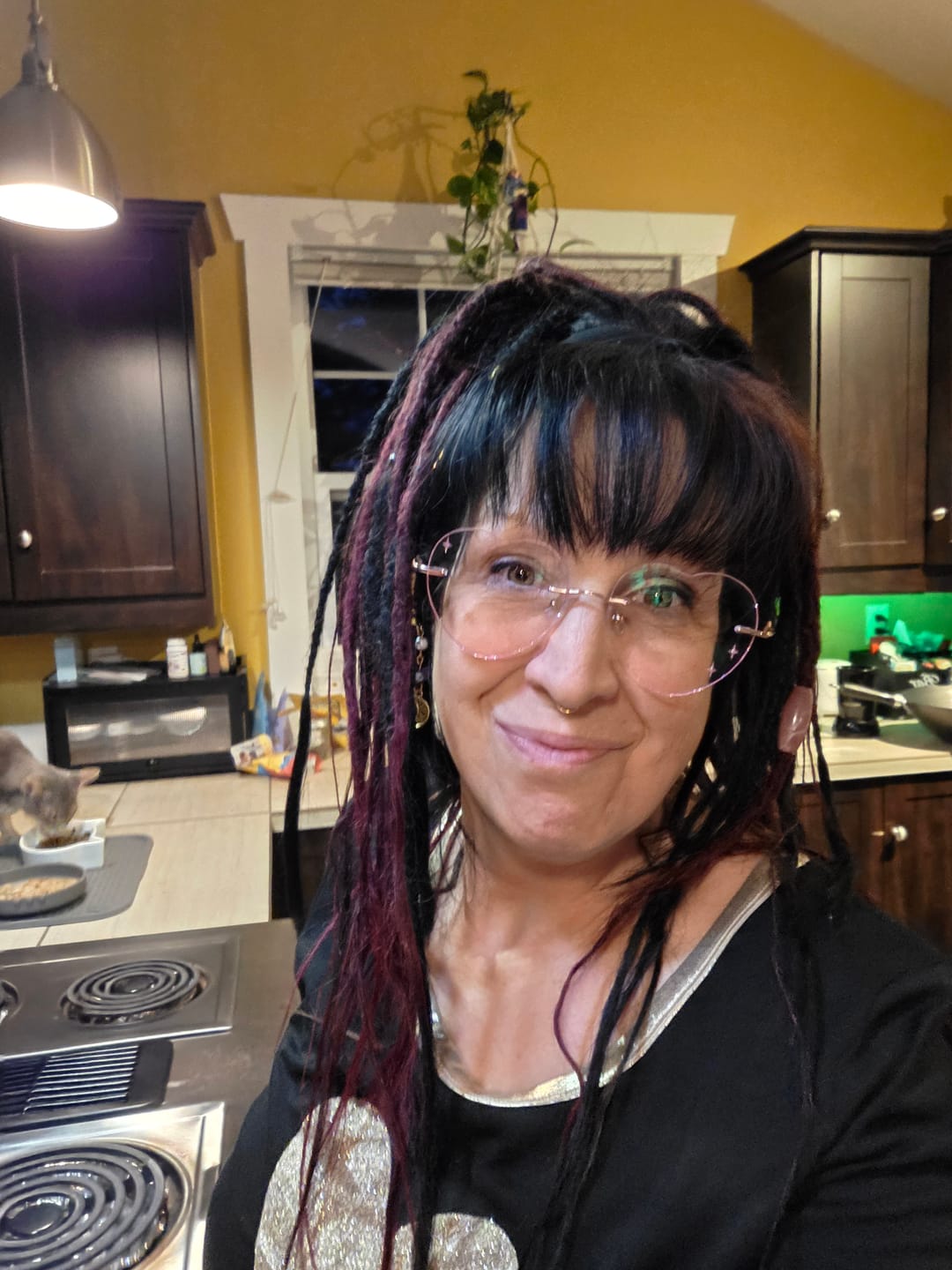 Customer photo review of Amora Eyeglasses