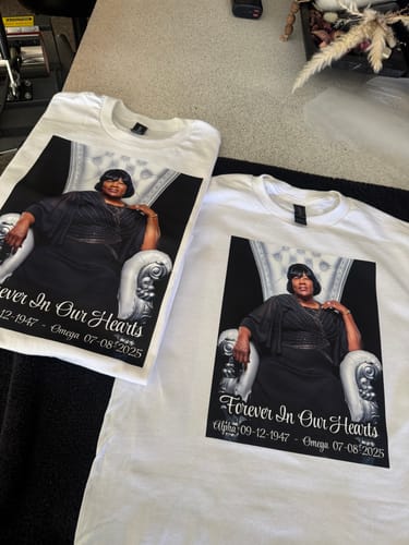 Customer photo review of Gang Sheet (Builder)