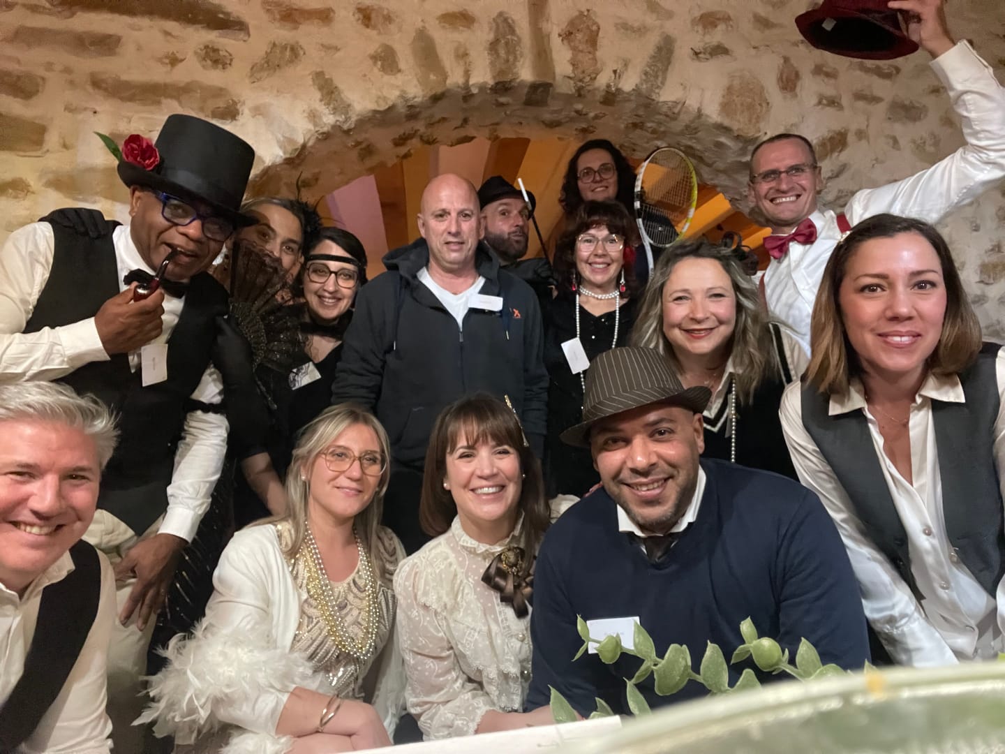 Customer photo review of 1920s Murder Mystery Game Kit