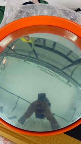 Customer photo review of AESTHETIC TRAFFIC MIRROR (PRE-ORDER)