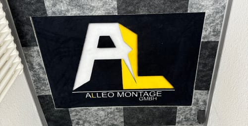 Customer photo review of Fußmatte inkl. Druck