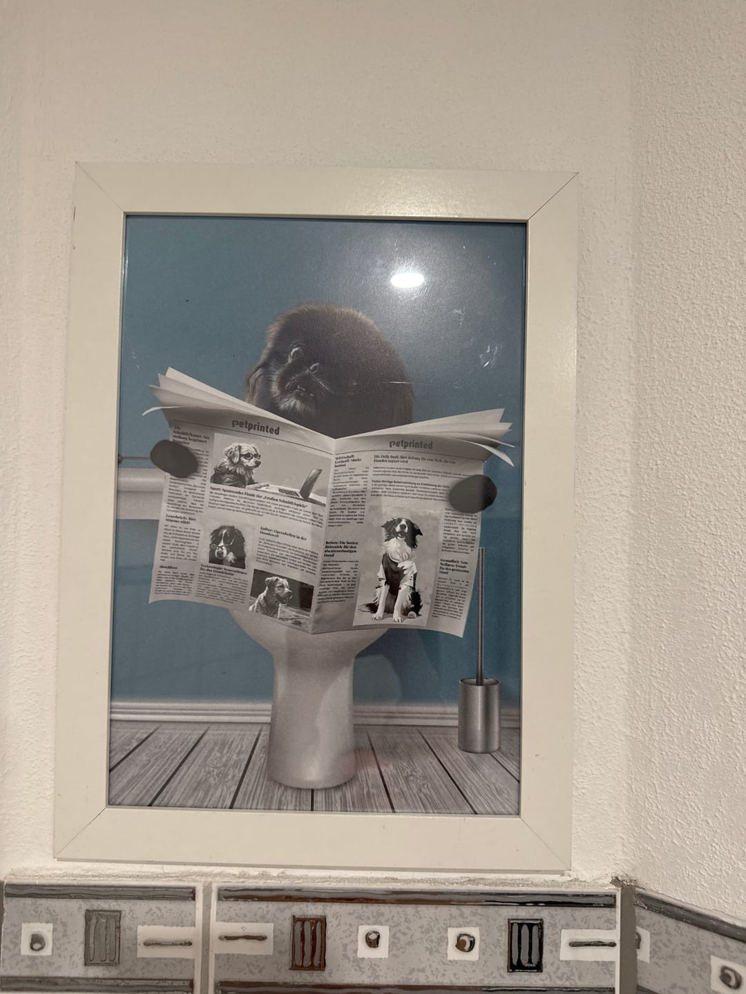 Customer photo review of Personalisiertes Poster - Wichtige Sitzung