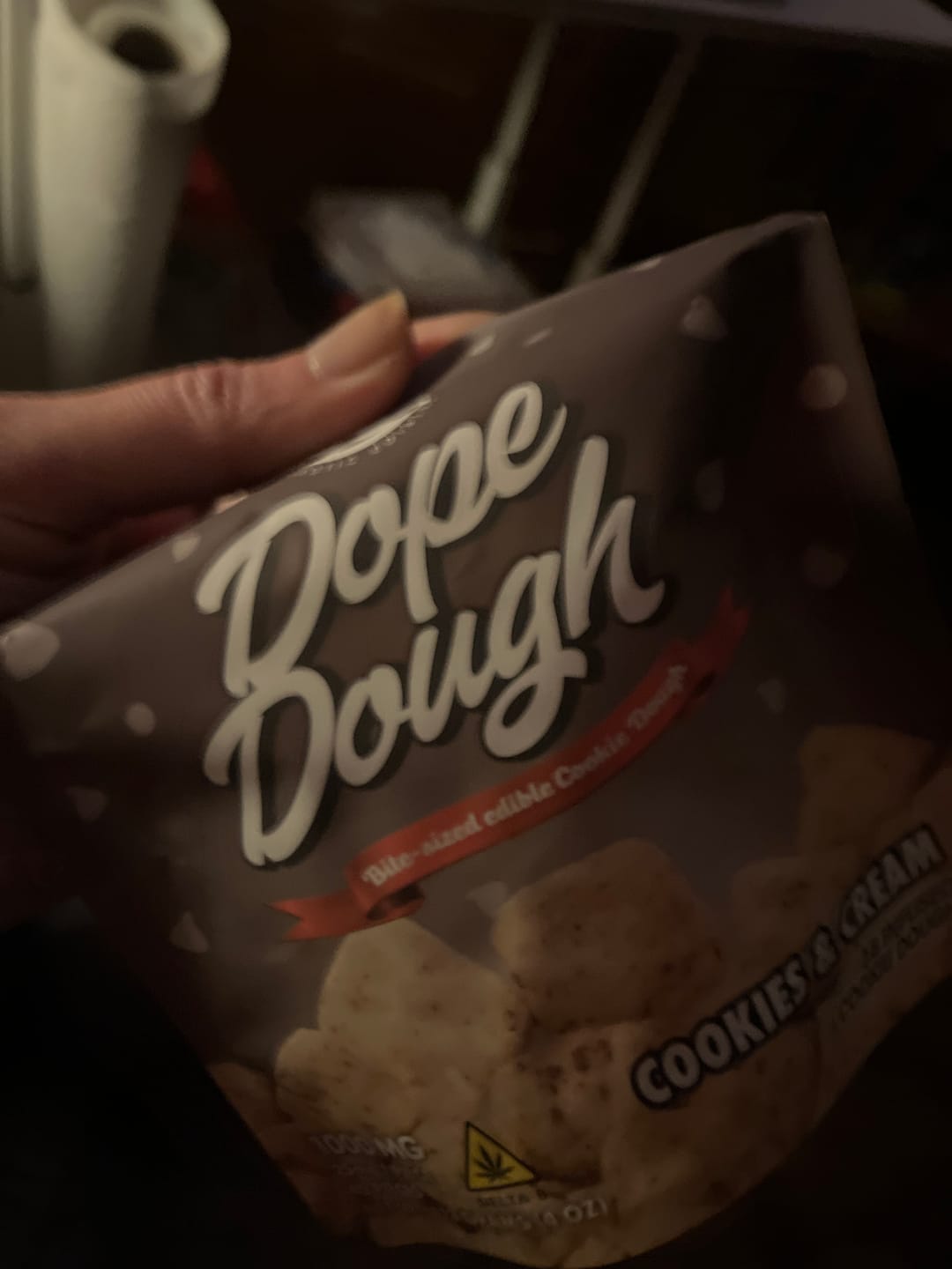 Customer photo review of DOPE DOUGH - COOKIES & CREAM