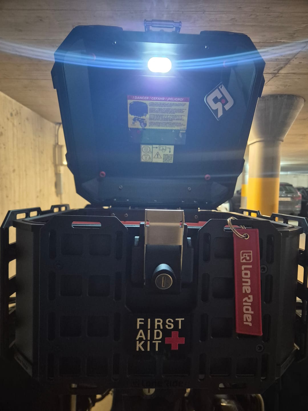 Customer photo review of Lone Rider World Flags