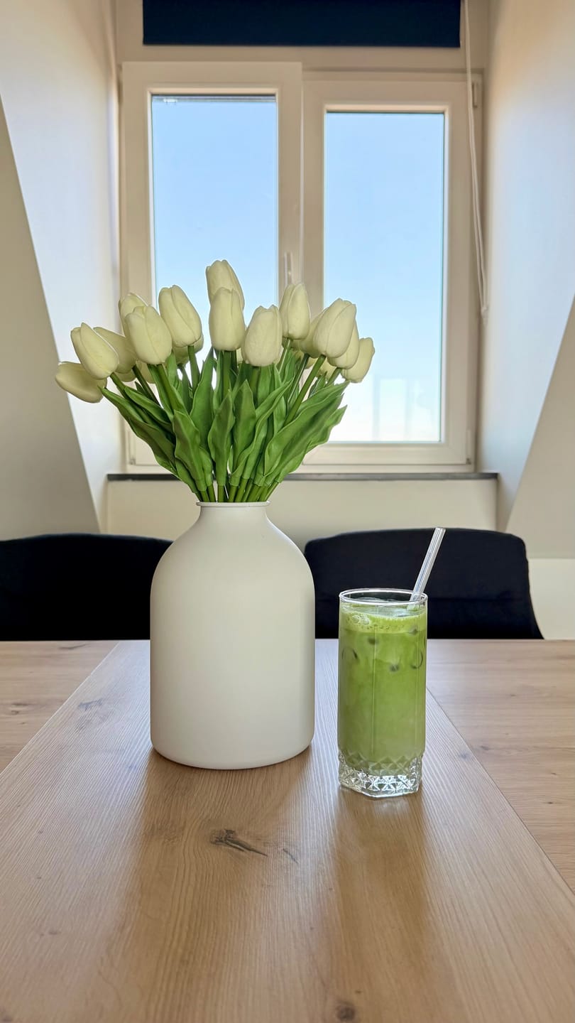 Customer photo review of Casa vaas - Mat wit
