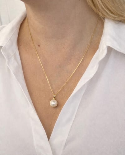 Customer photo review of Halskette mit Anhänger "Amalia"