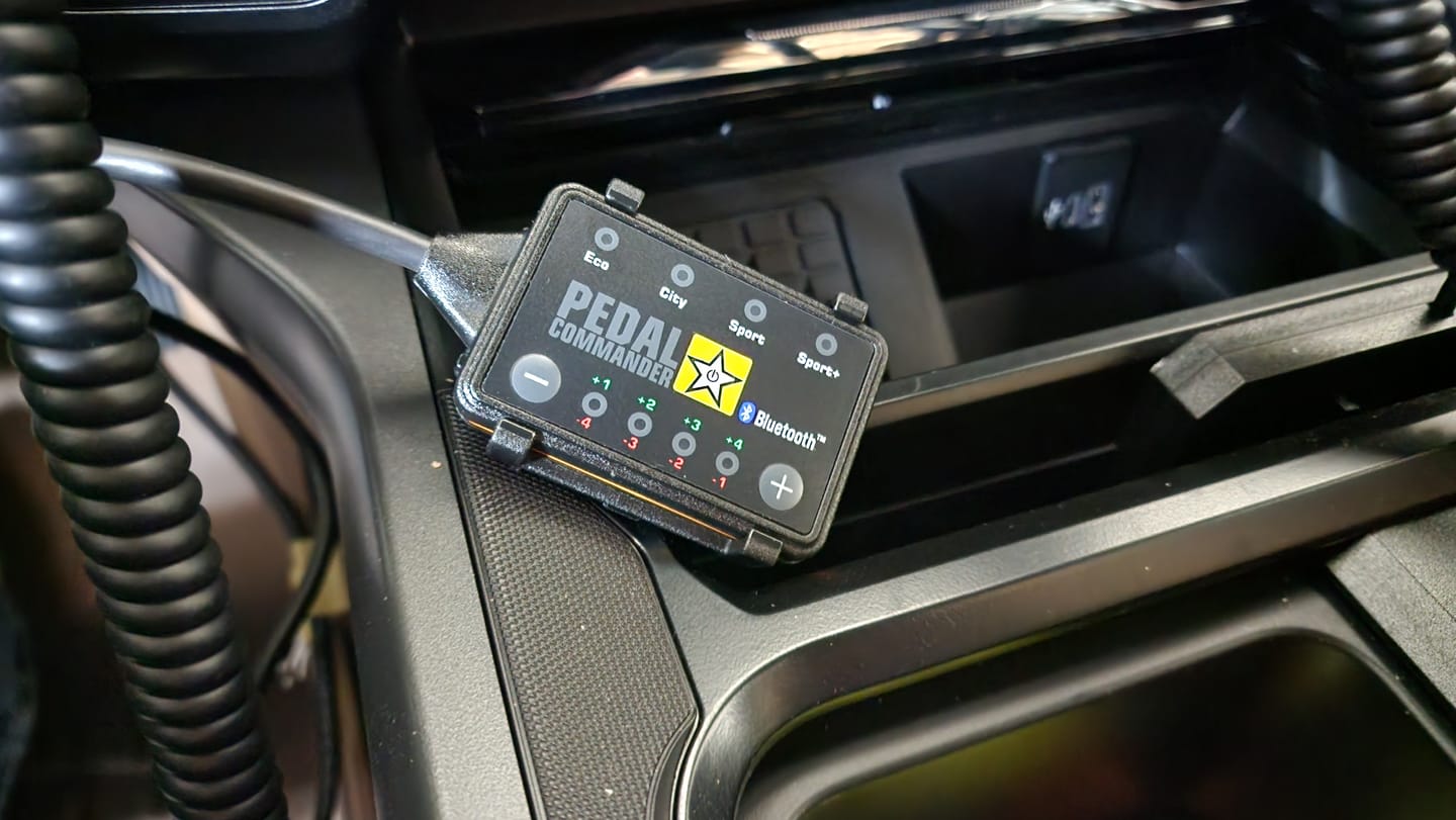 Customer photo review of Pedal Commander for Ford F250