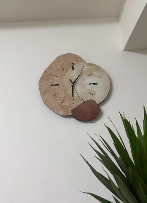 Customer photo review of LED Wandklok van Natuurlijk Hout – Modern Design met Zachte Sfeerverlichting | Restfield