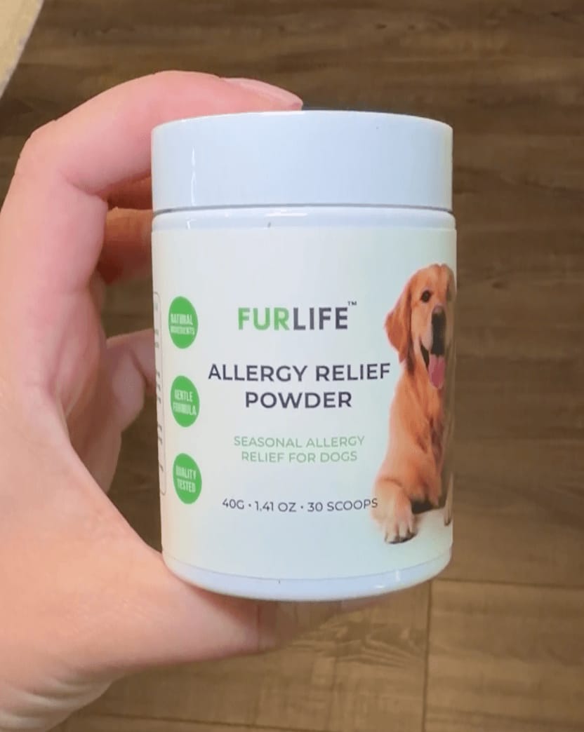 Customer photo review of FurLife™ - Allergy Relief Powder
