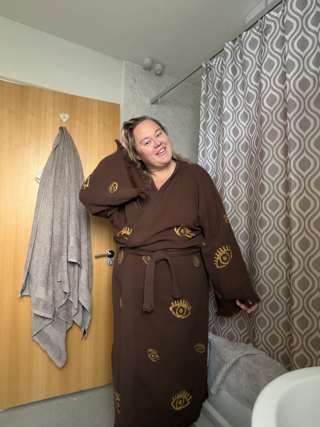 Customer photo review of SEREN robe