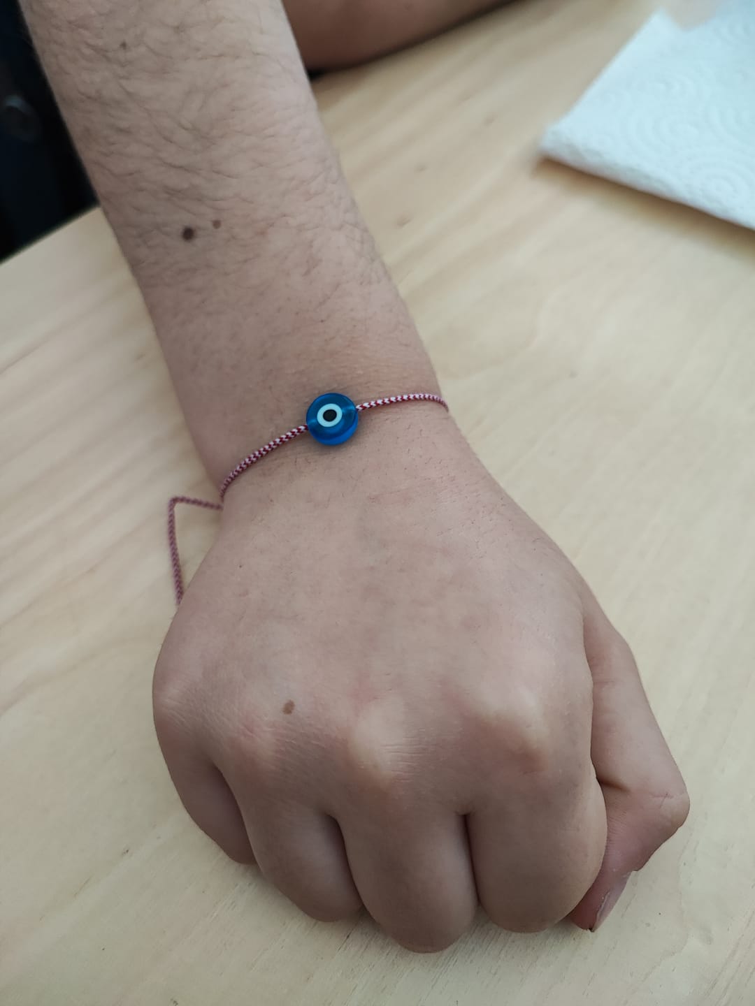 Customer photo review of Martaki Armband mit schützendem Auge