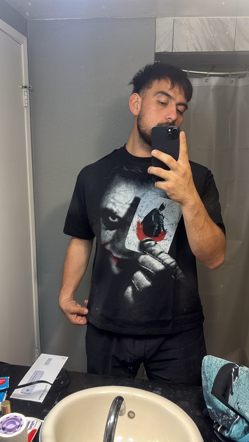 Customer photo review of 4254 - Batman Shadow Tees