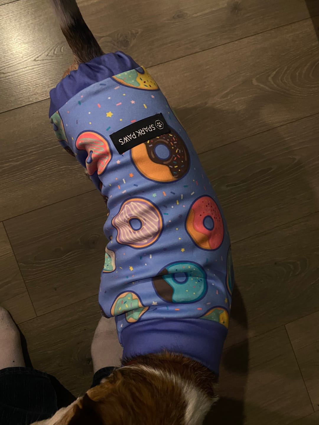 Customer photo review of Dog Pajama Prints