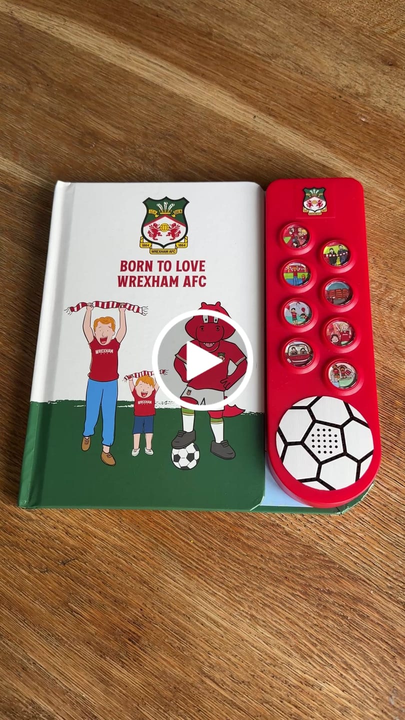 Customer video review of Wrexham AFC Fan Chants Sound Book