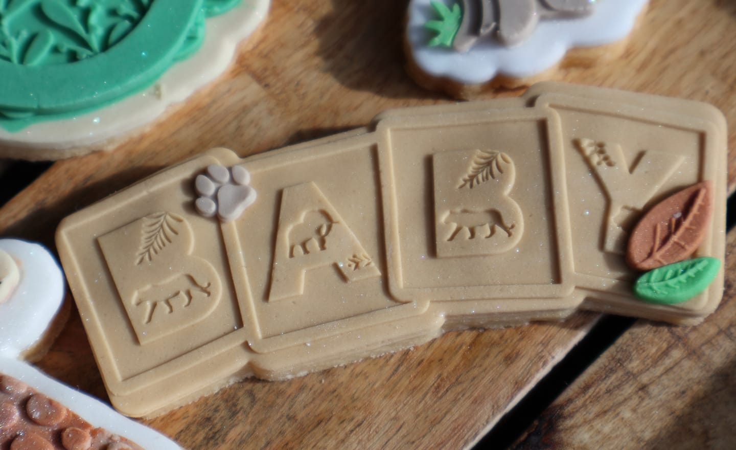 Customer photo review of Baby Safari Blocks Debosser and Cutter
