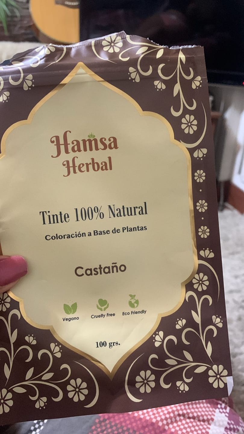 Customer photo review of Tinte 100% Natural - Castaño