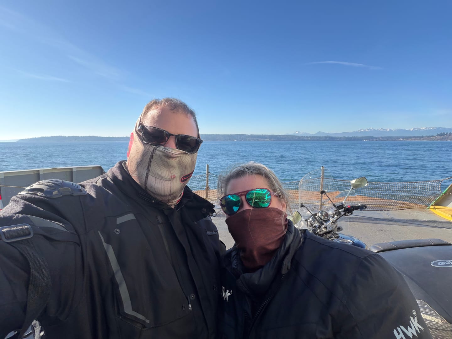 Customer photo review of Dork in the Road Neck Gaiter