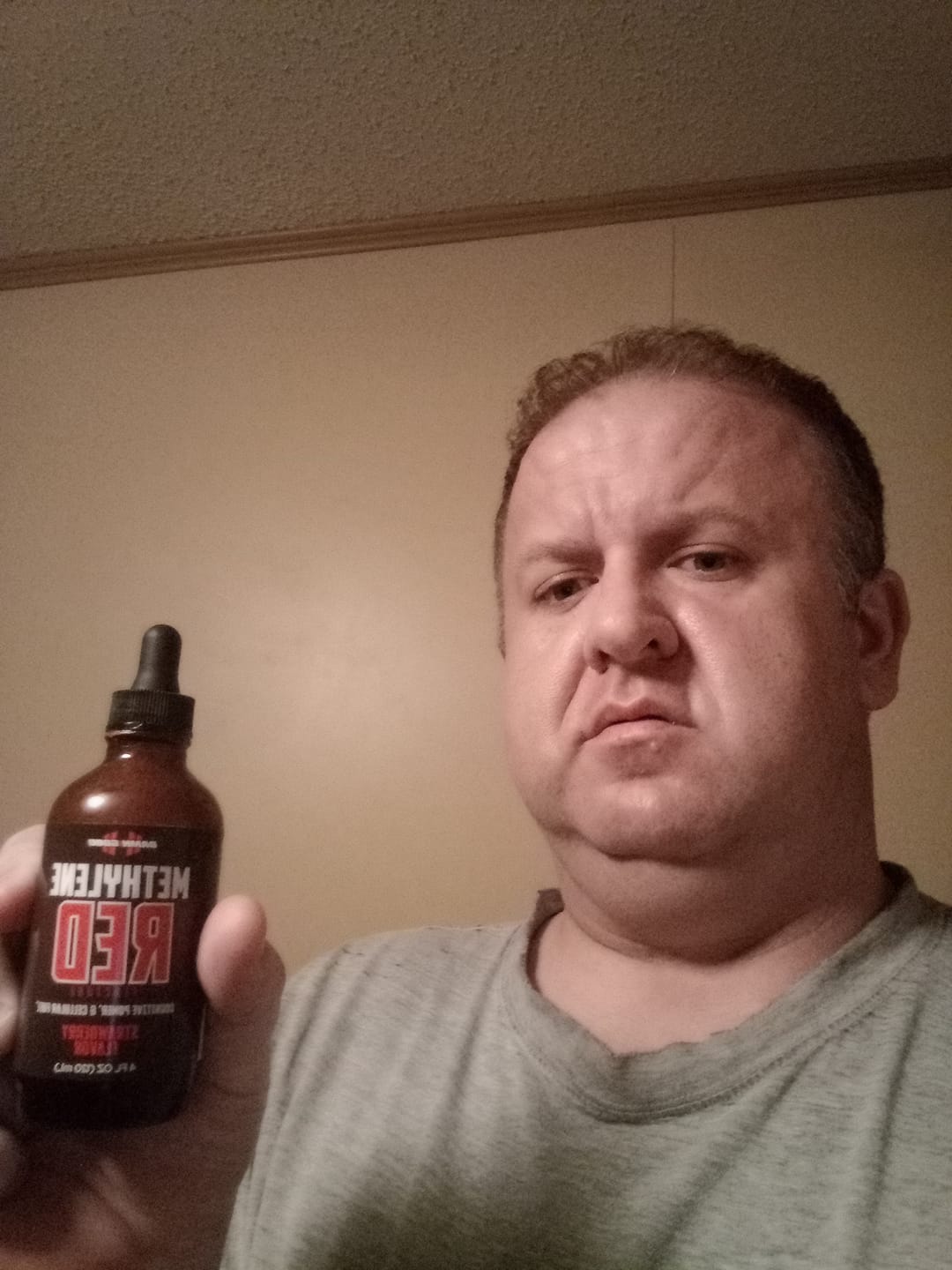 Customer photo review of Damn Good™ Methylene Red (Sour Strawberry)
