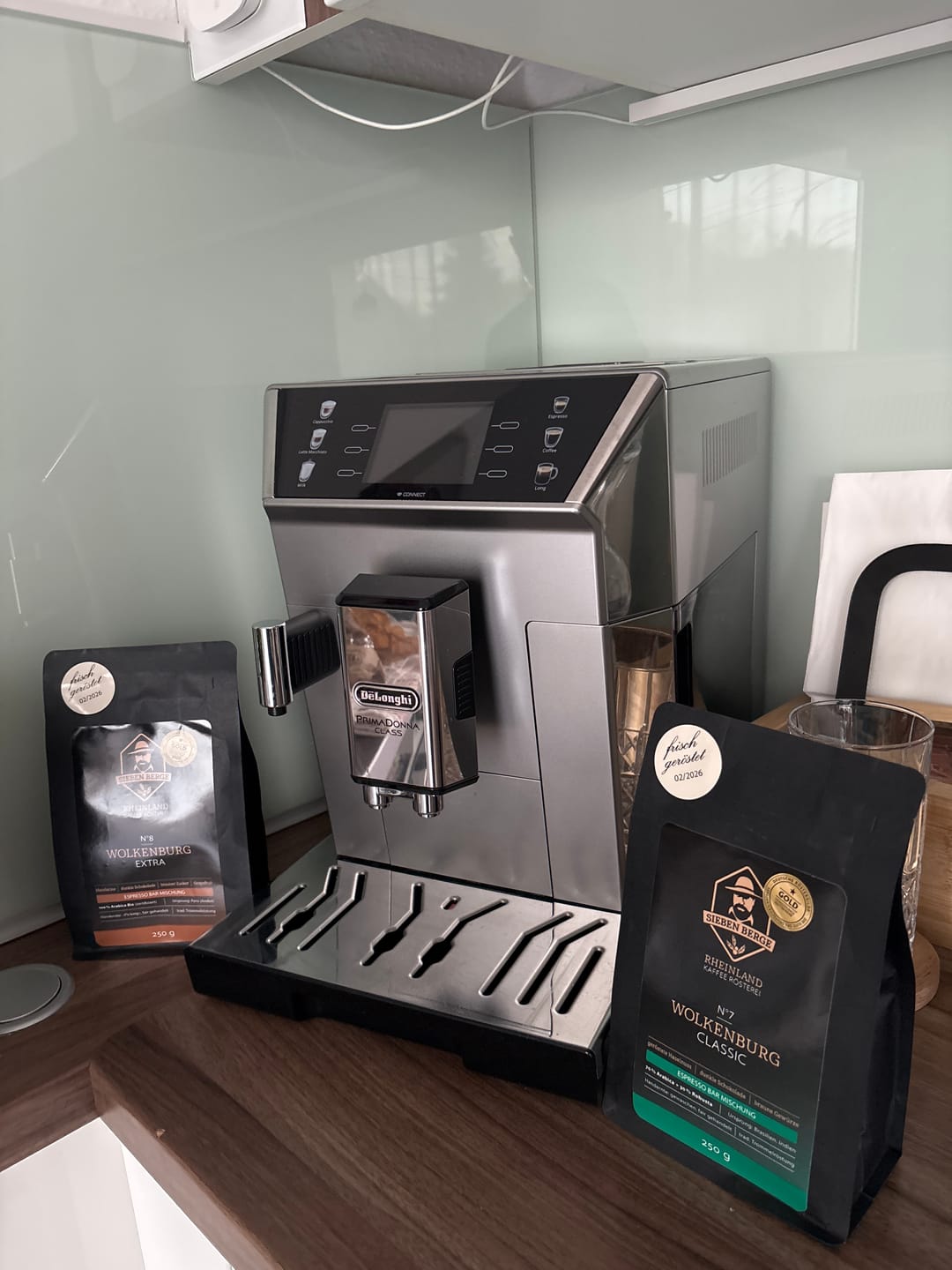 Customer photo review of Probierpaket Trio für vollmundigen Espresso 3 x 250g