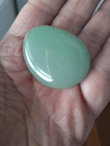 Customer photo review of Cuarzo Verde Plano || Calma Emocional - Prosperidad