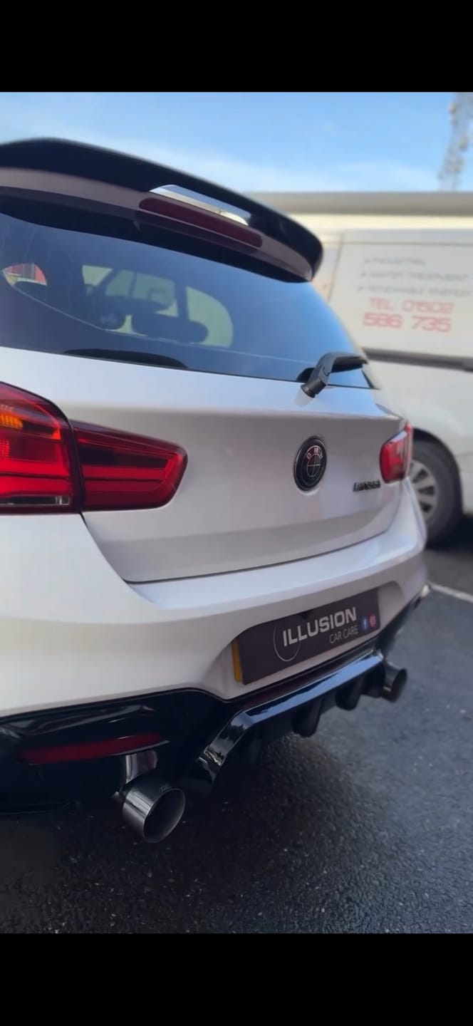 Customer photo review of Stainless Steel Exhaust Tips