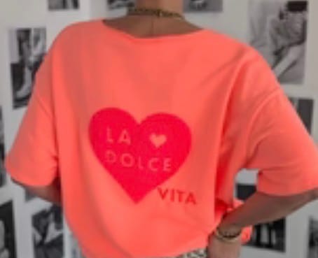 Customer photo review of Sweatshirt mit HALBARM DOLCE VITA