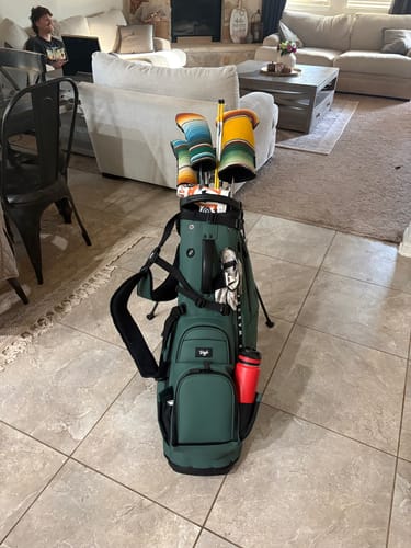Customer photo review of Members Hybrid Golf Bag - Balsam
